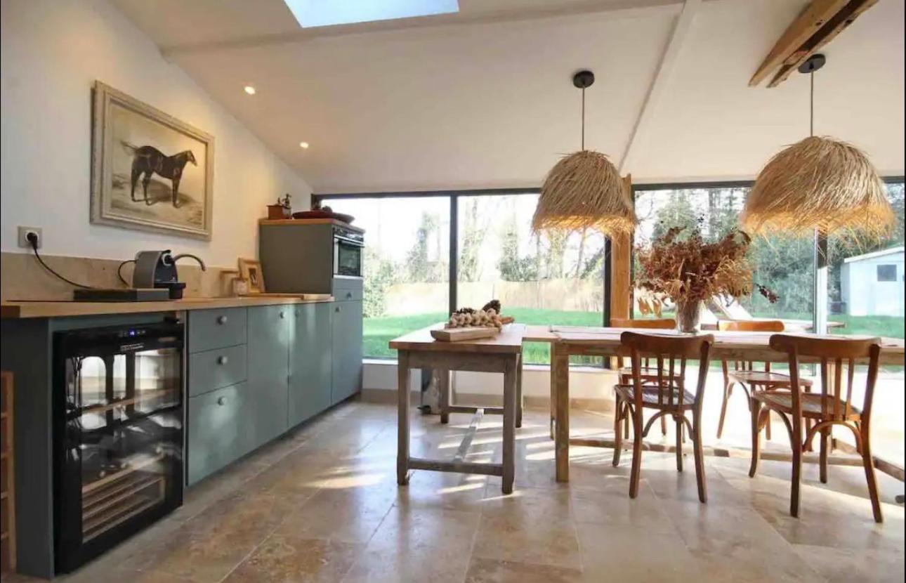Cottage Normand Avec Sa Grande Piscine Chauffee Toute L Annee Sur Parc Arbore Et Clos En Plein Coeur De La Campagne Adapte Aux Kids Et Dog Friendly Saint-Antonin-de-Sommaire Ngoại thất bức ảnh